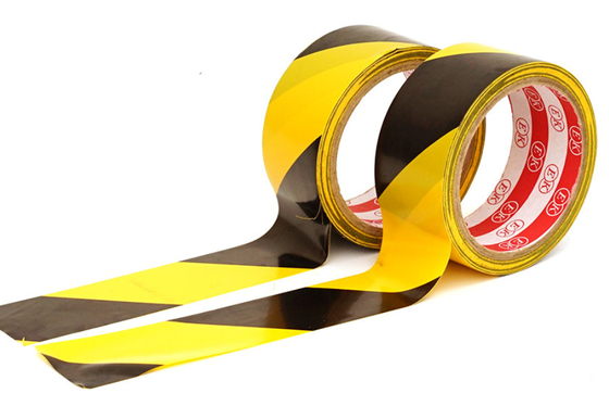 ODM RoHS Black Yellow Insulation Tape PVC For Air Conditioner Protection